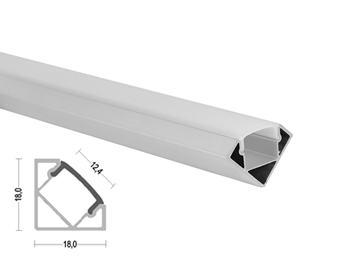 K20 18x18mm Corner LED Aluminum Profile