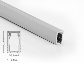 KA8 8x12mm LED Aluminum Profile