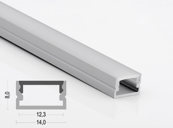 KA17 14x8mm LED Aluminum Profile